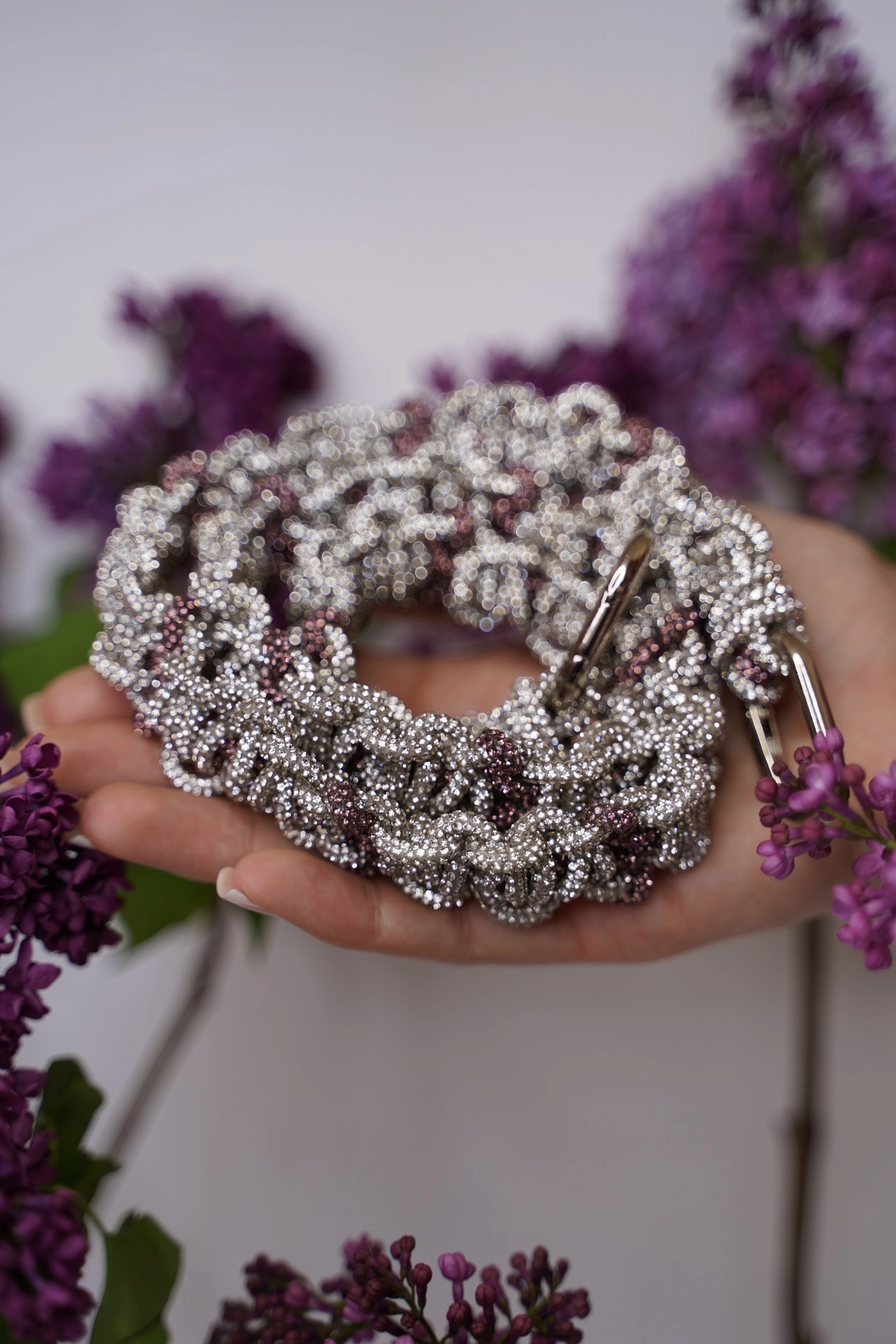 Ремень: Lavaya (Silver/Violet)