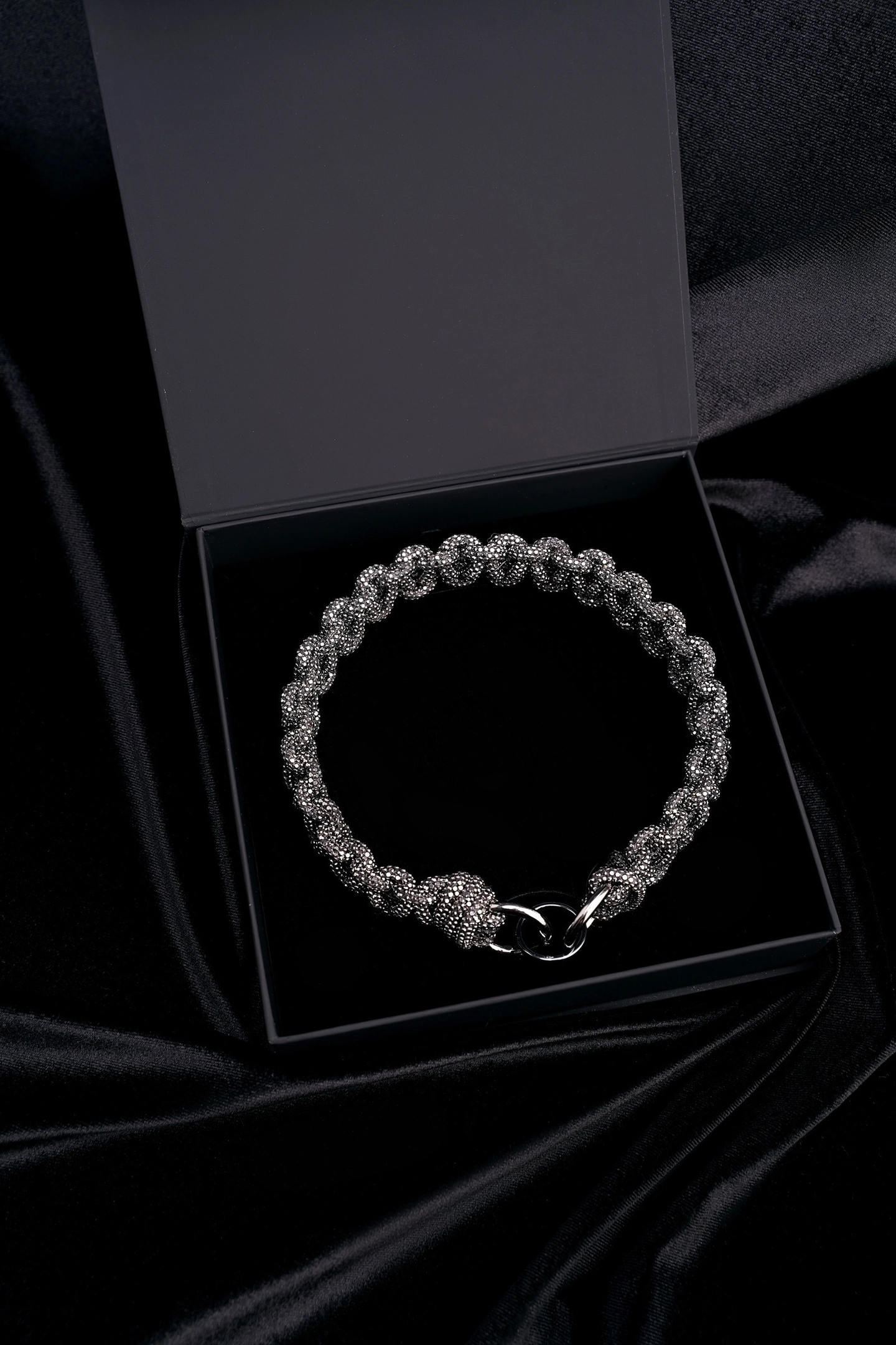 Чокер: Duo (Metallic/Black)