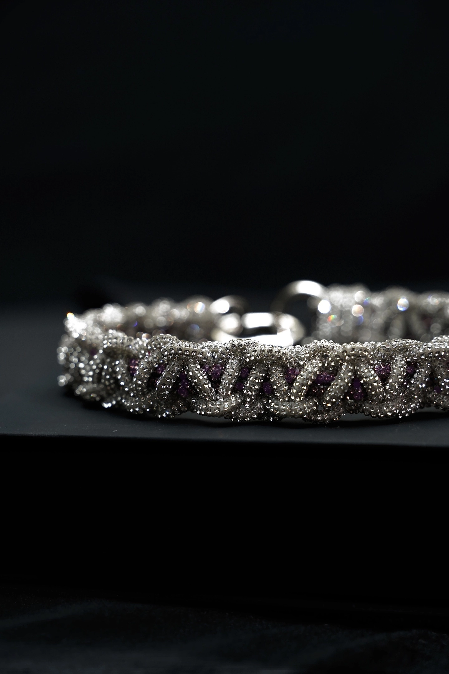 Колье: Queen Duo (Silver/Violet)