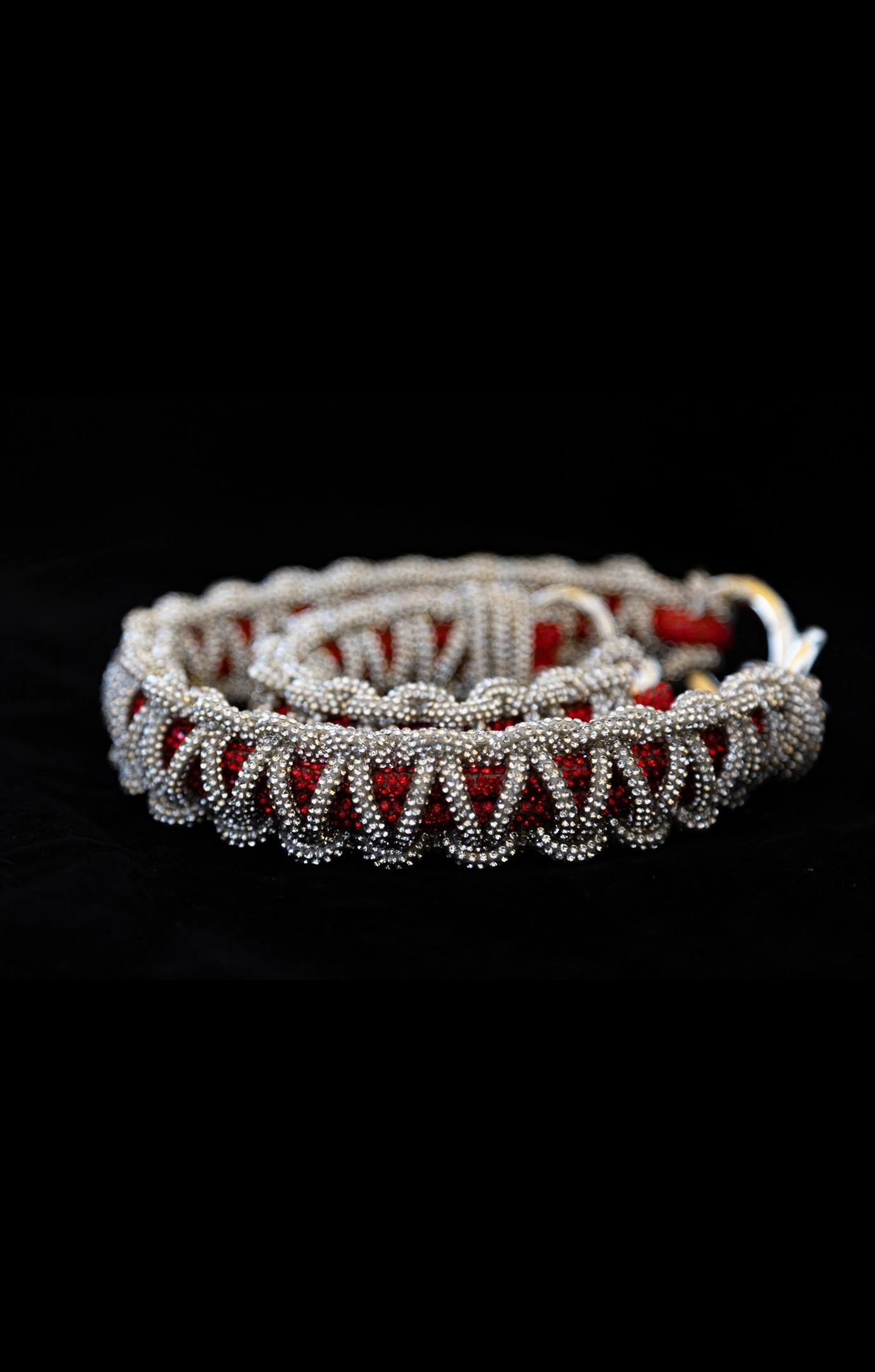 Колье: Wide Duo (Silver/Red)